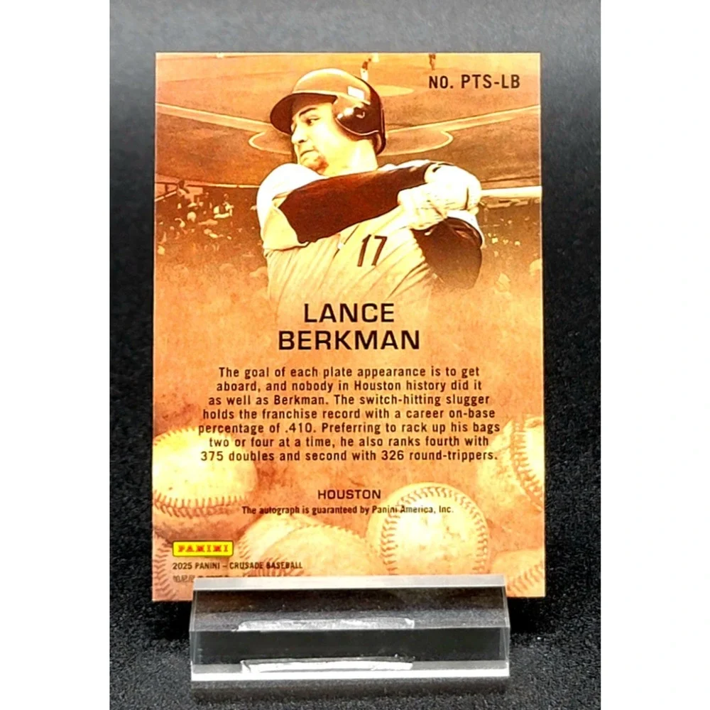 2025 Lance Berkman Crusade Auto 